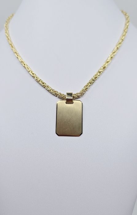 Złota zawieszka Nieśmiertelnik próba 585 14k