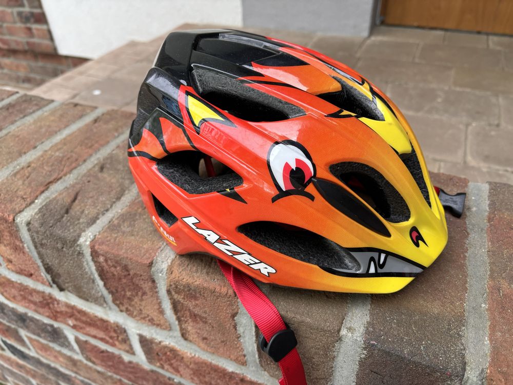 Kask dziecięcy 45-53 Lazer P’nut dragon fire