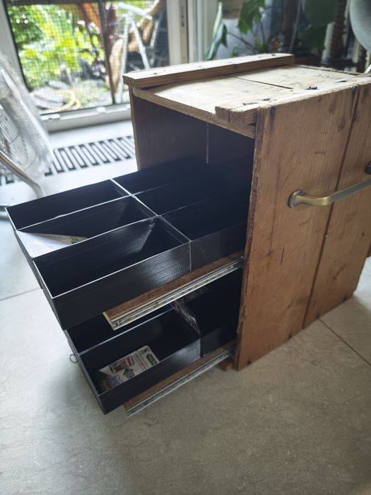 organizer na karty tcg domowej roboty