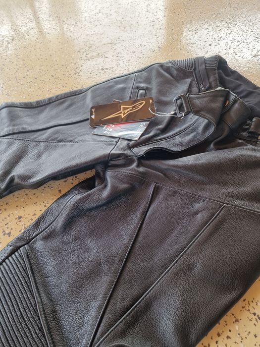 Alpinestars spodnie motocyklowe damskie skórzane 48