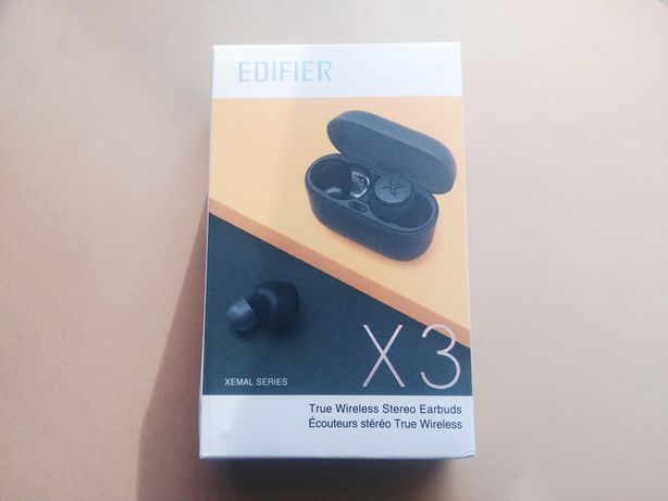 NOWE słuchawki dokanałowe EDIFIER X3 TWS Bluetooth 5 Asystent głosowy