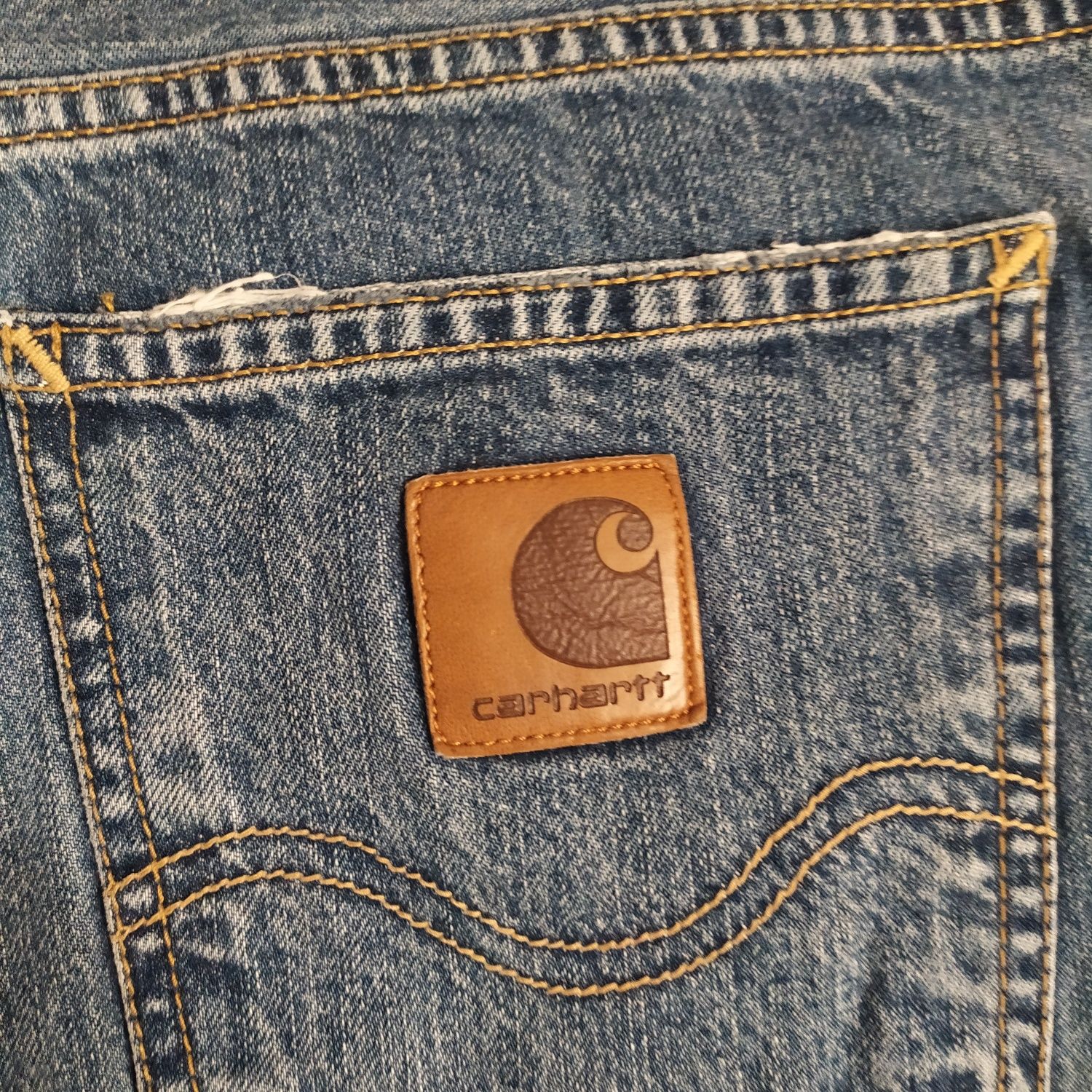 Spodnie jeans Carhartt