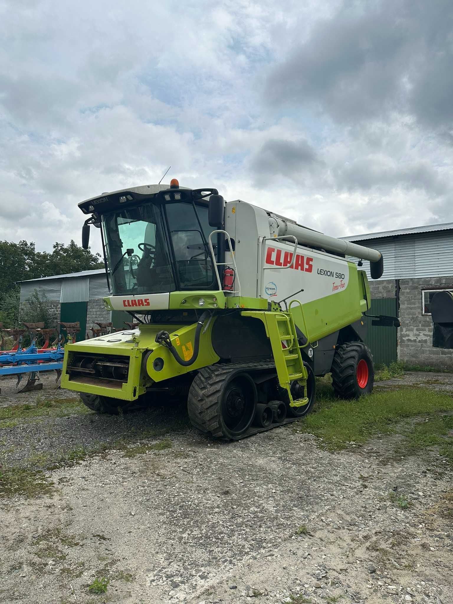 Claas Lexion 580TT,повний привід