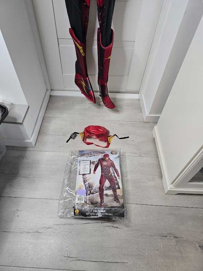 Rubie's flash Justice League Deluxe kostium męski Flash Roz. XXL