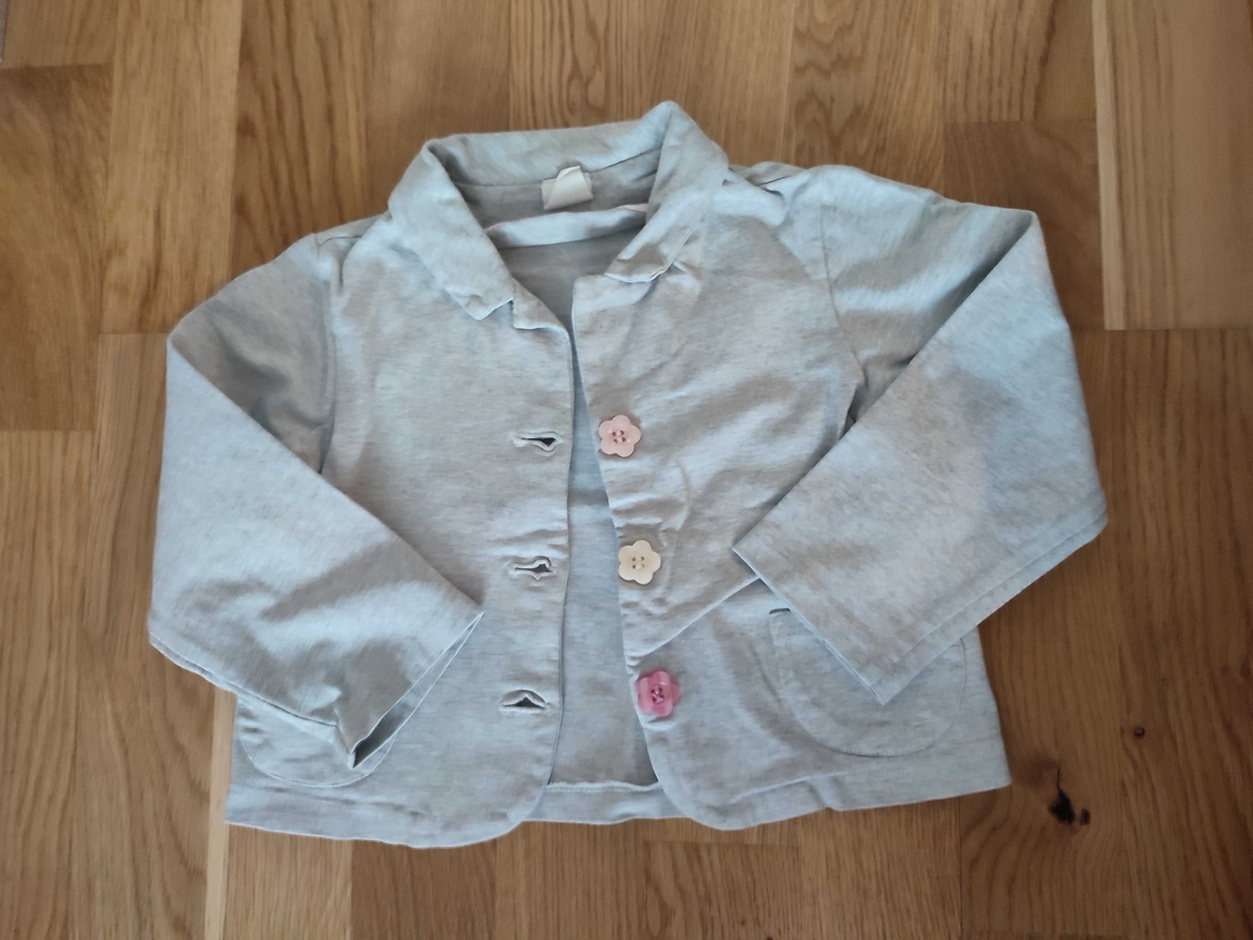 Żakiet/marynarka szara H&M 92