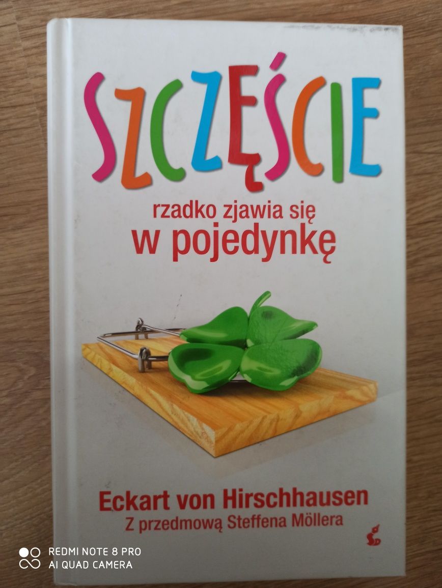 Książka "Szczęście rzadko zjawia sie w pojedynkę"