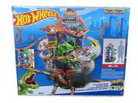 NOWY Zestaw Hot Wheels City GJL14 Mega Garaż Atak Dinozaura T-Rex