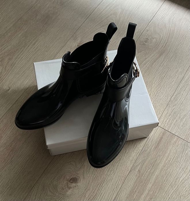 Kalosze damskie czarne BESTELLE