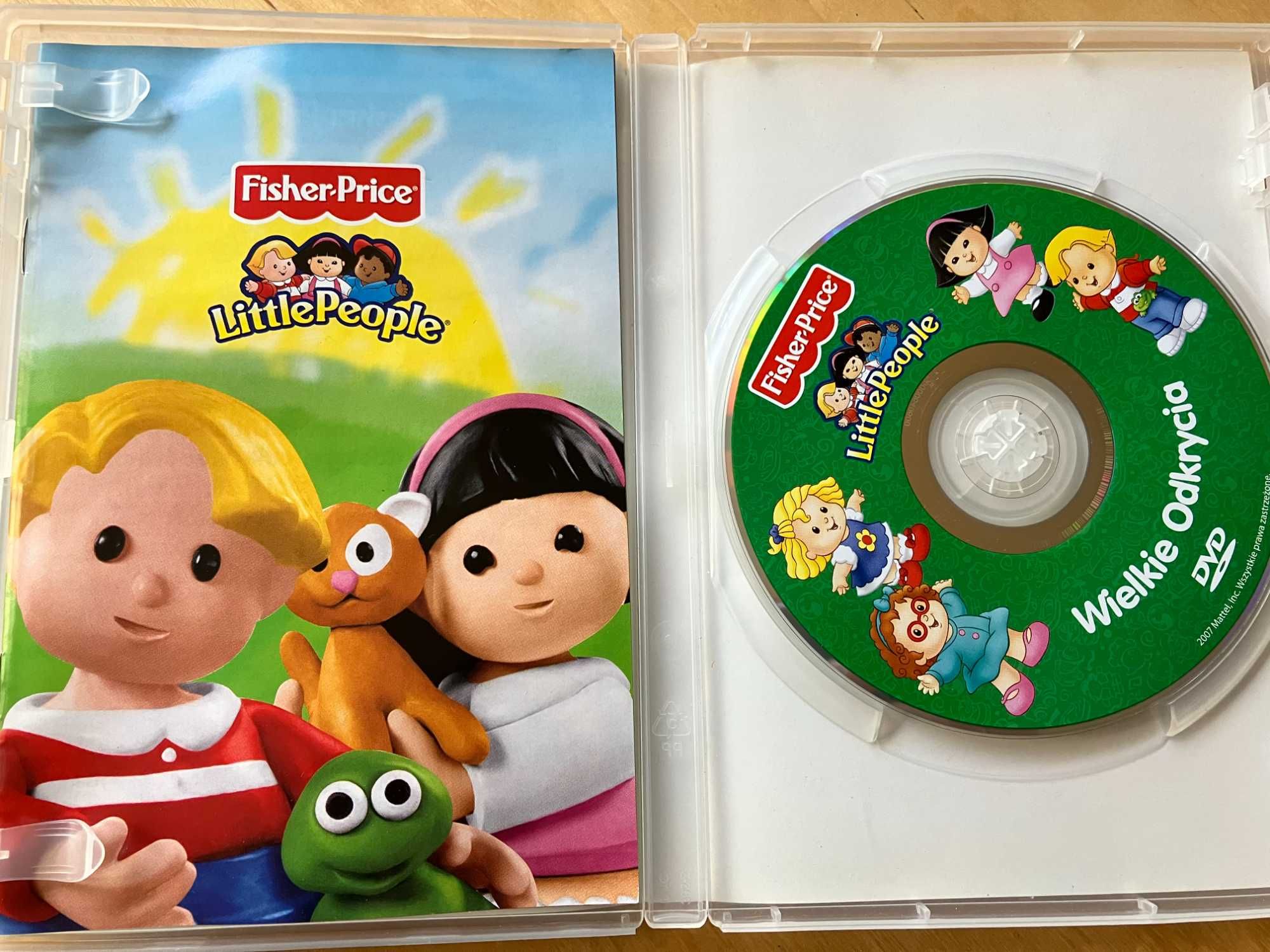 Little People Wielkie Odkrycia Bajki DVD