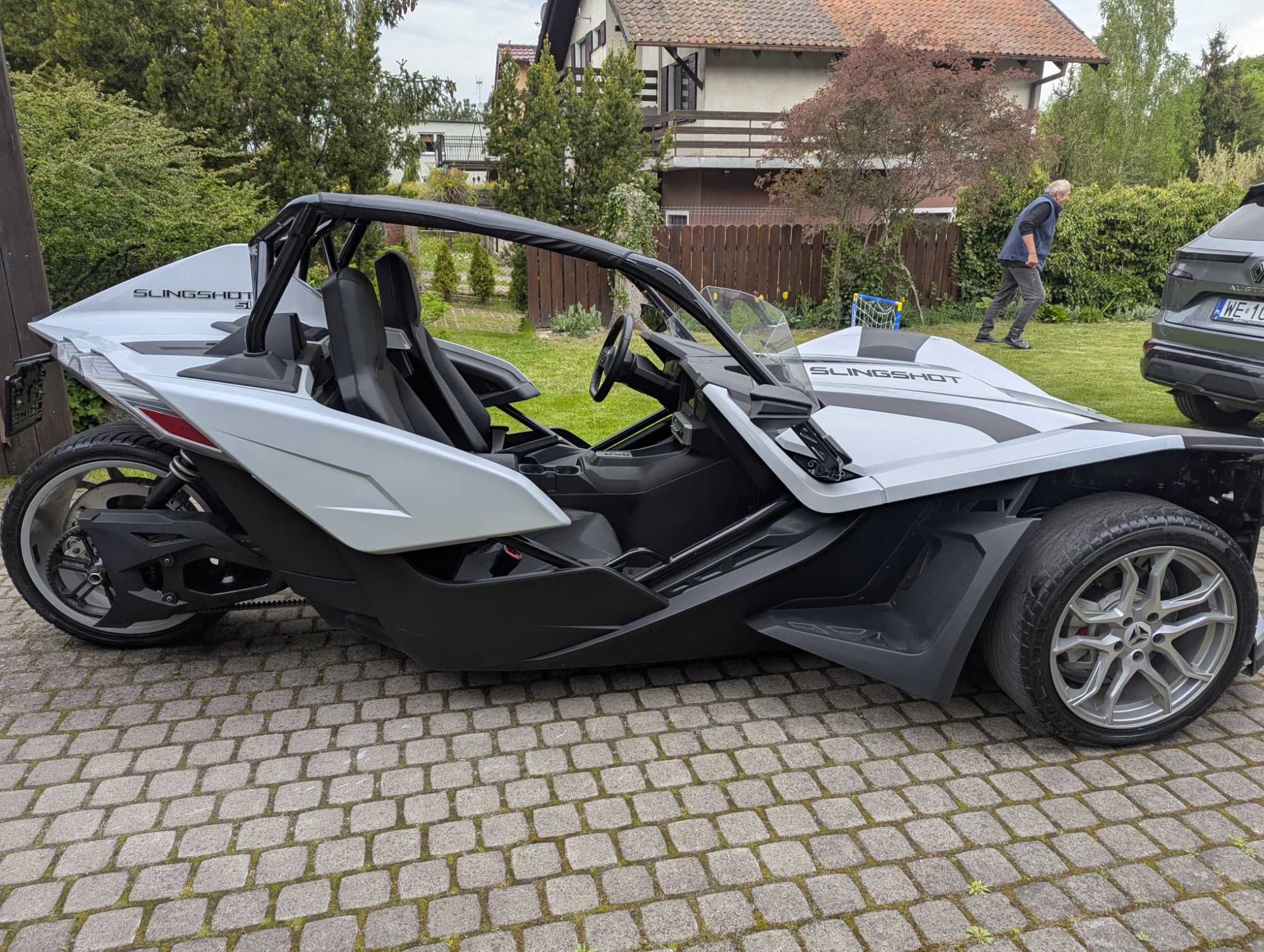 Polaris Slingshot SL 2022 | Tylko 3400 km | Dach + LED podwozie
