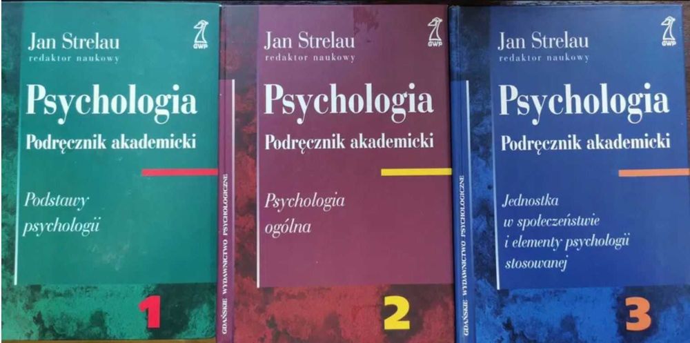 Psychologia. Podręcznik akademicki Tom I-III Jan Strelau