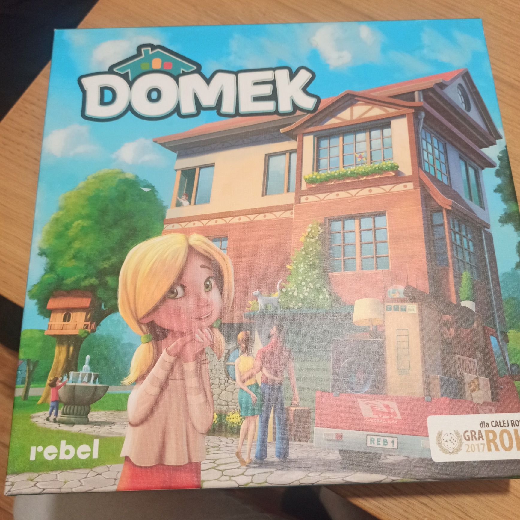 Domek, świetna gra planszowa z folijkami