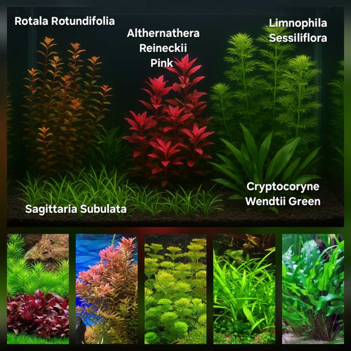 Pack Plantas Aquário - Faça o seu Pack