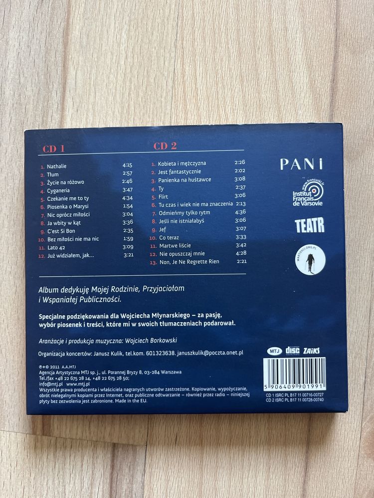 CD Michał Bajor od Piaf do Garou