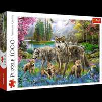 TREFL 10558 PUZZLE 1000 Wilcza rodzina puzzle