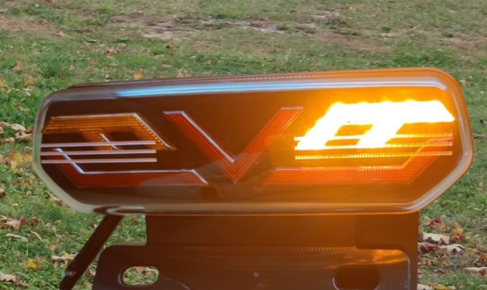 Задний фонарь стоп-сигнал с поворотниками для мотоцикла, скутера