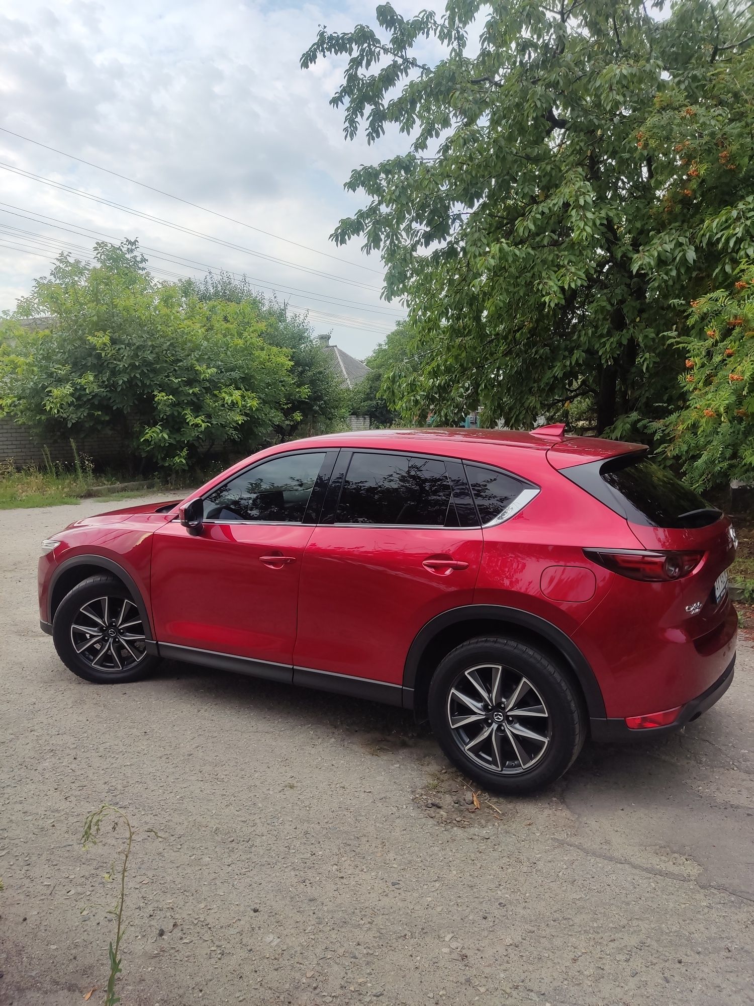 Mazda cx-5 2018 г в. Официал.  Дизель. 2.2 л., 67000 км красный