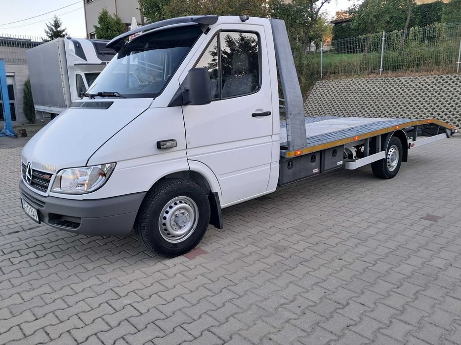 autolaweta   mercedes  sprinter 316   klima  blokada mostu    zamiana