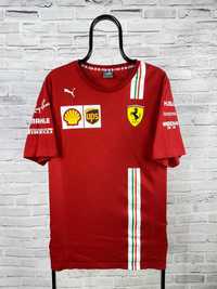 FERRARI x PUMA T-Shirt Koszulka Męska Bawełniana Rozmiar XL