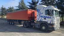 Zestaw scania + naczepa bodex