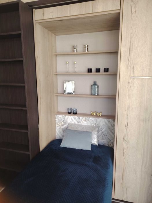 Cozinha e quarto - mobiliário para T0