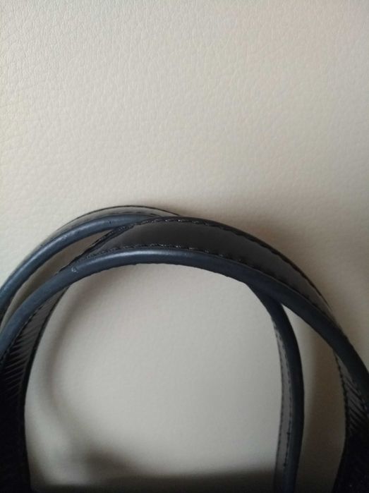 Torebka KAZAR stan dobry plus czarna lakierowana