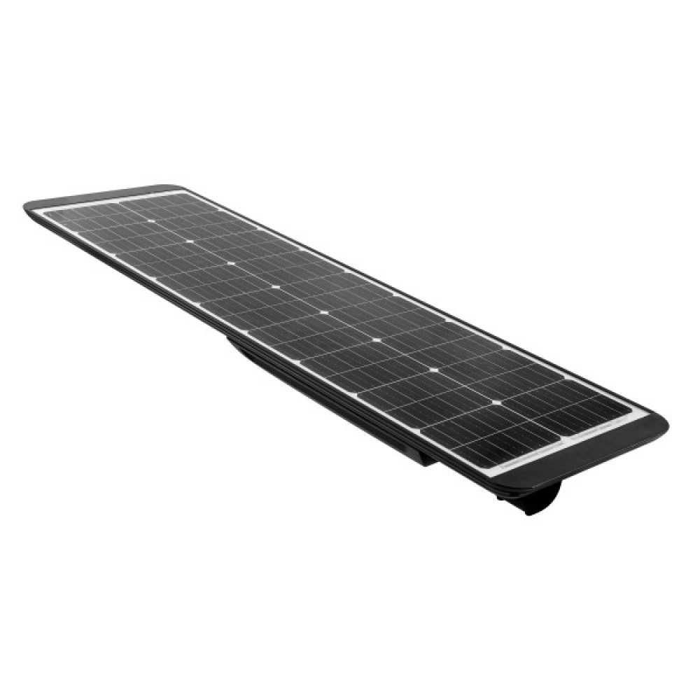 Luminária Solar LED Híbrida 80W 210Lm/W (110W Monocristalina) Branco