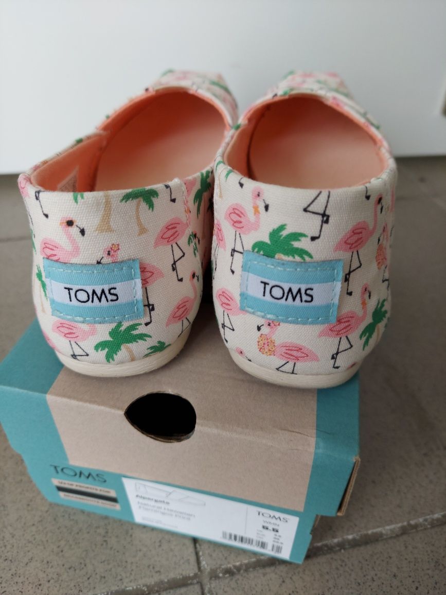 Buty Toms Alpargata Flamingos Print roz 36
