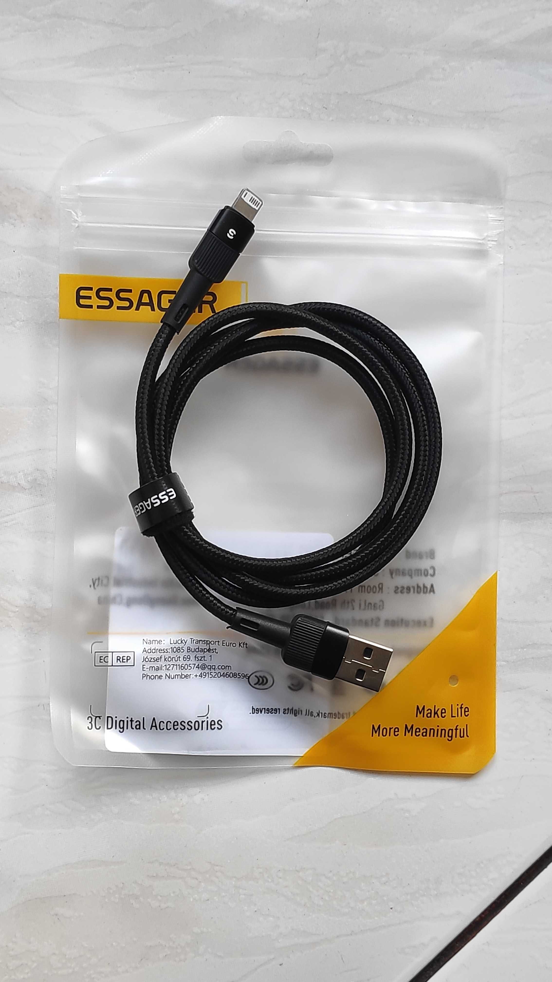 Kabel ładujący Essager 100 cm USB - iPhone
