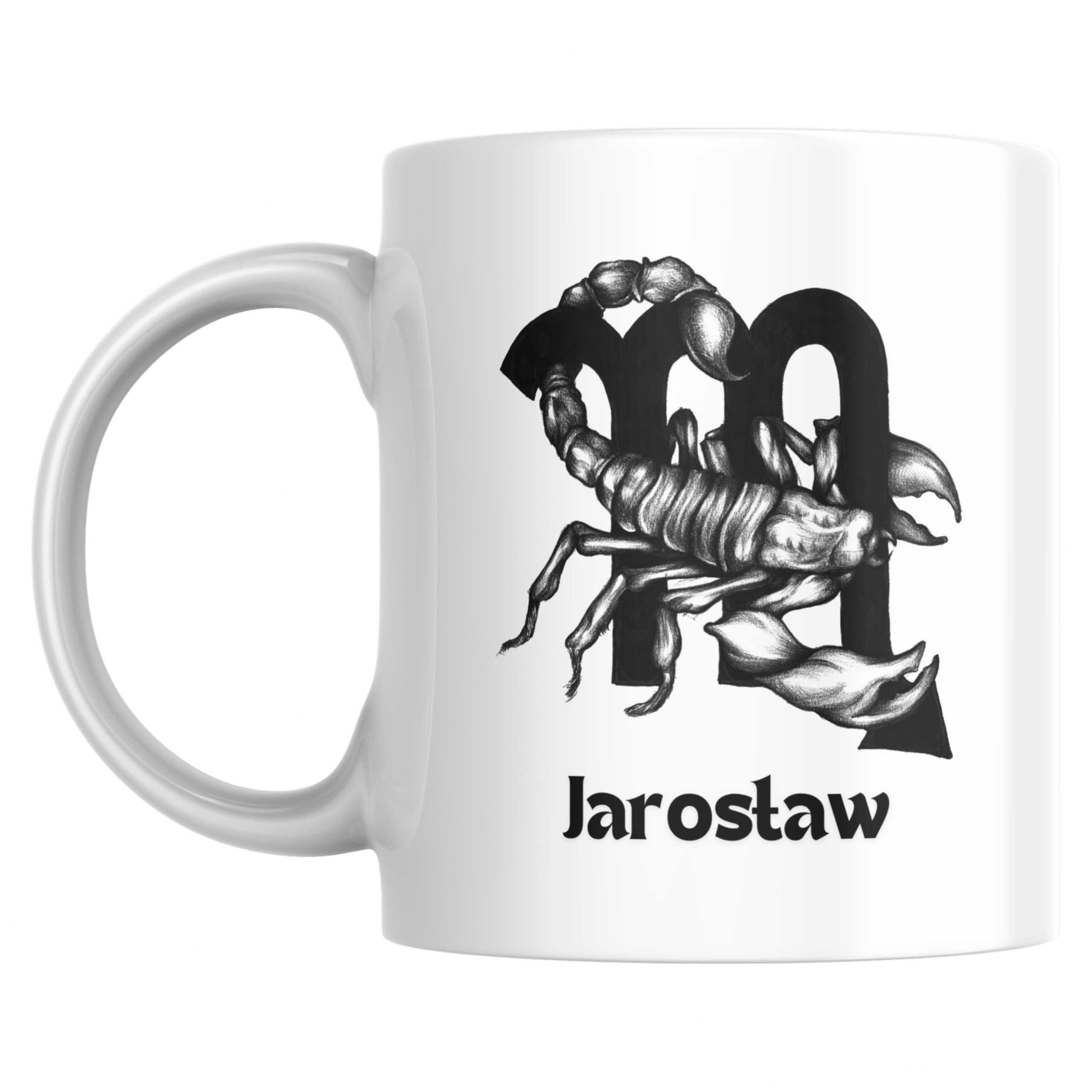 Kubek znak zodiaku skorpion horoskop PERSONALIZACJA własne imię