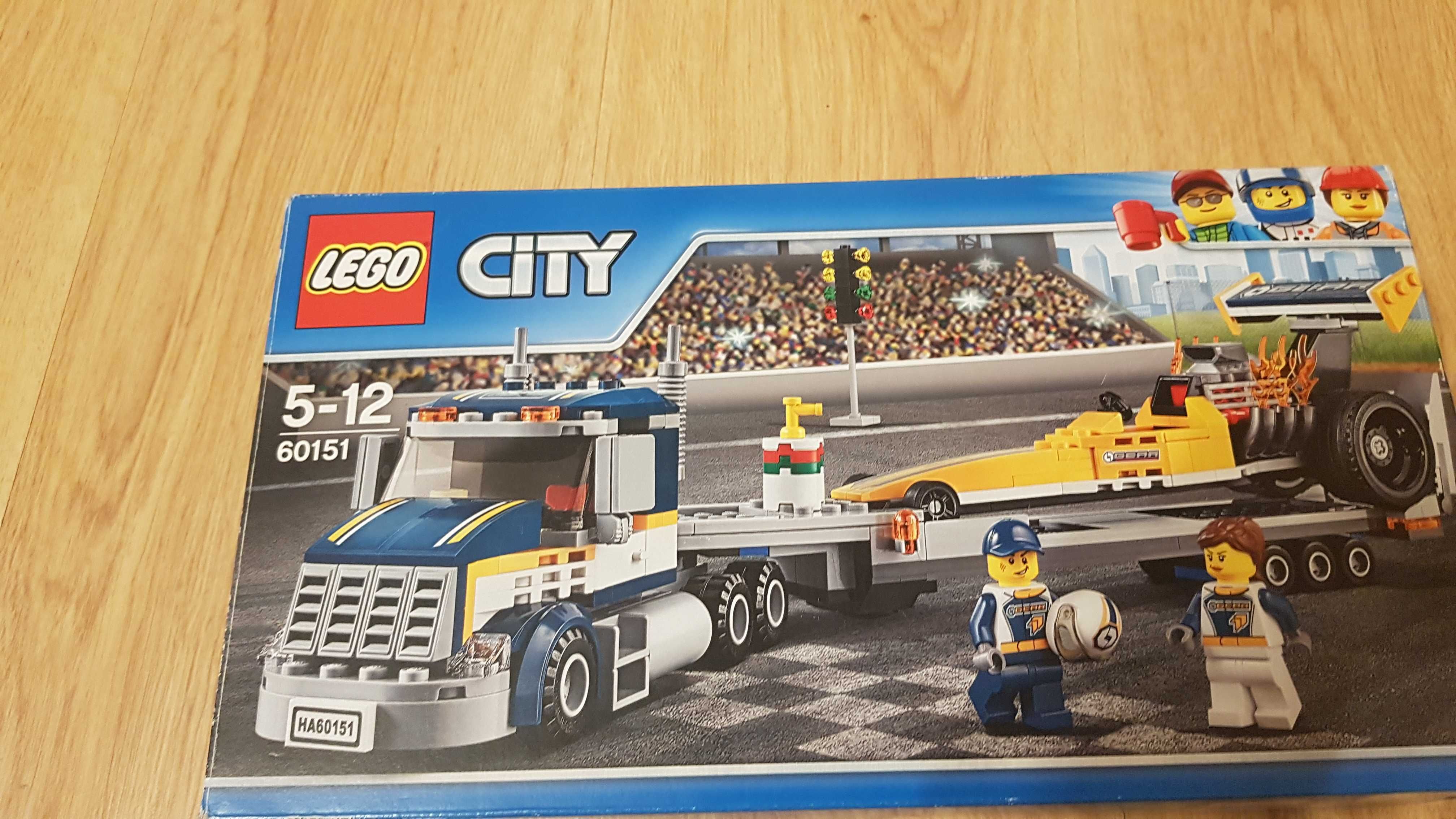 Lego City 60151 transporter 5-12 ciężarówka