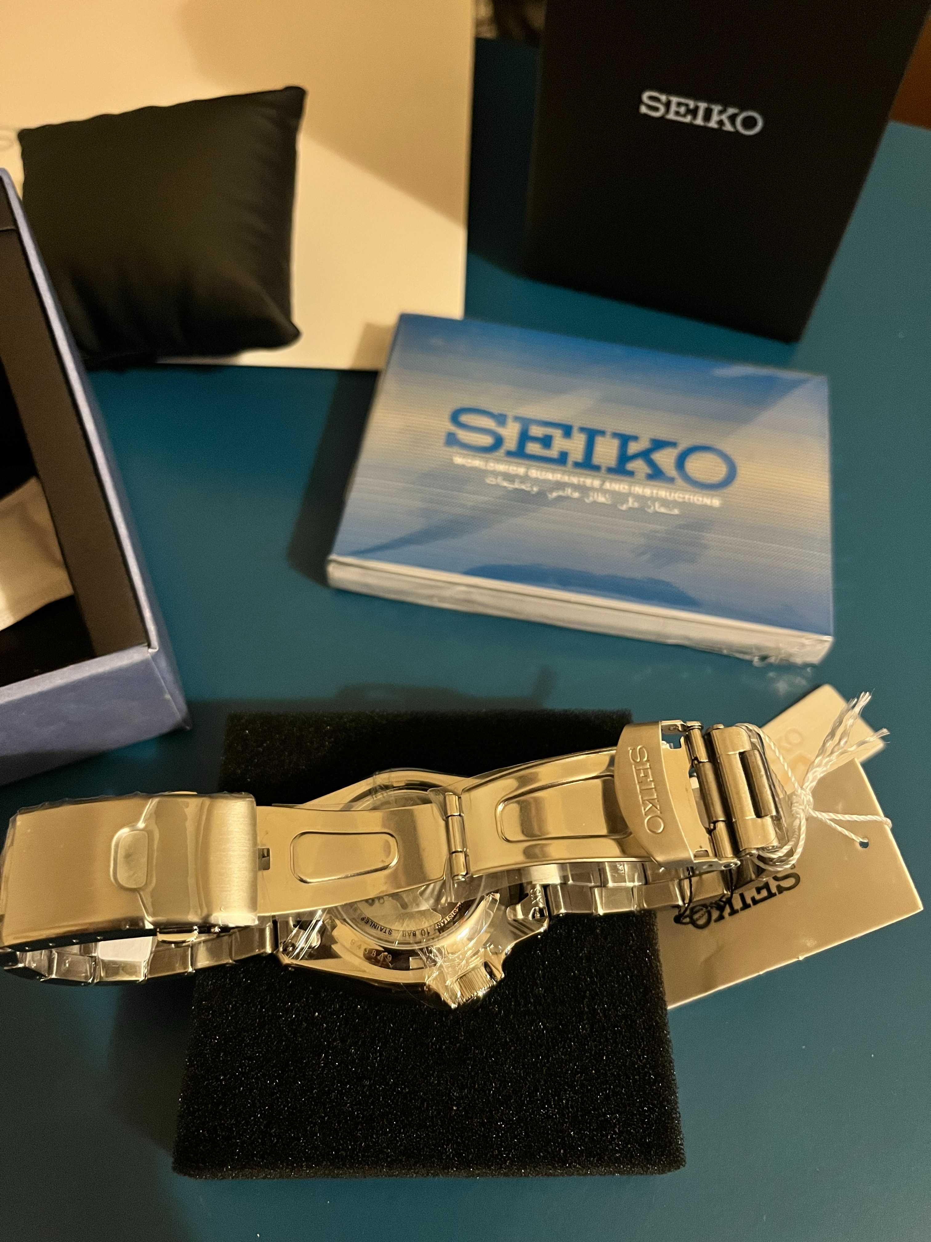 Novo- Conjunto completo – Seiko 5 SRPD51K1 Azul
