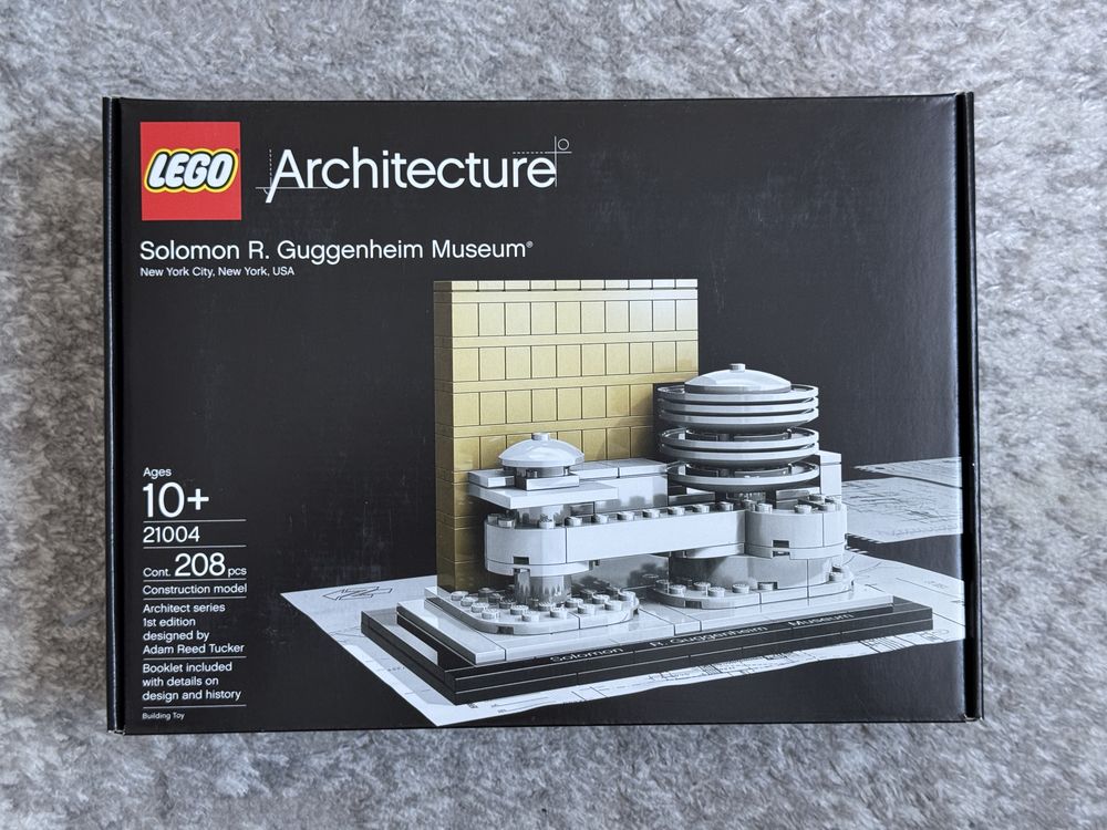 LEGO Architecture 21004 Solomon R. G. Museum zaplombowany