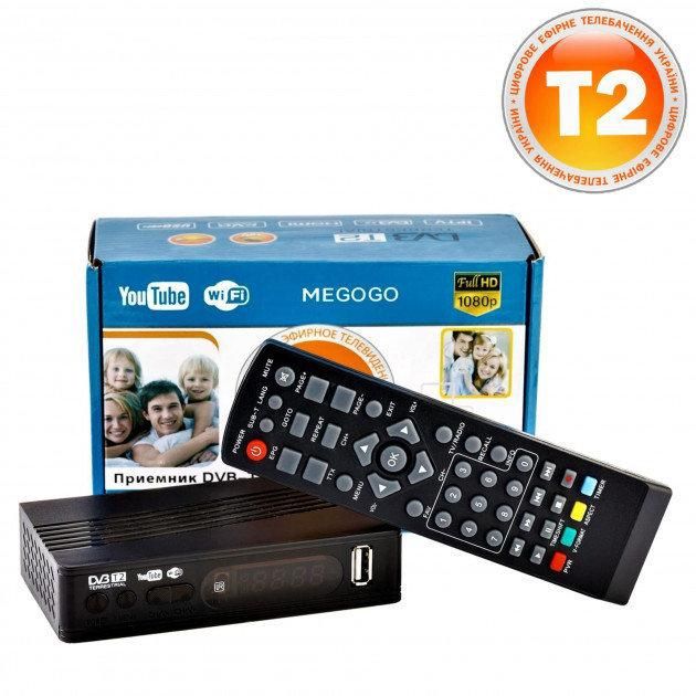 Тюнер T2 MG811 приставка с просмотром YouTube IPTV WiFi HDMI USB MEGOG