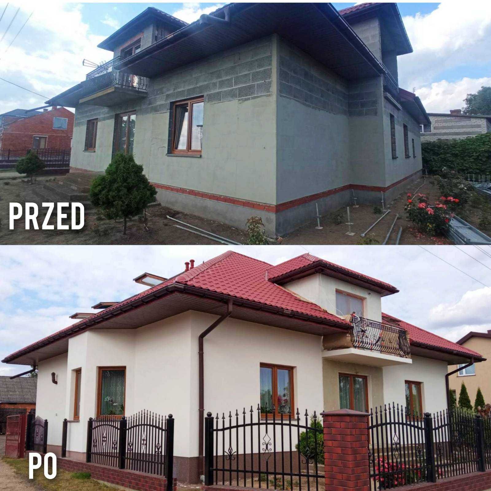 Ocieplenie domu #malowanie elewacji #docieplenie wełną #tynkowanie itp