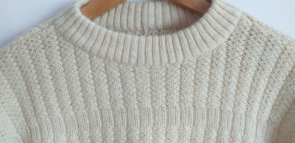 Sweter męski, nowy- Rękodzieło Artystyczne Spółdzielnia PLiA ,PRL