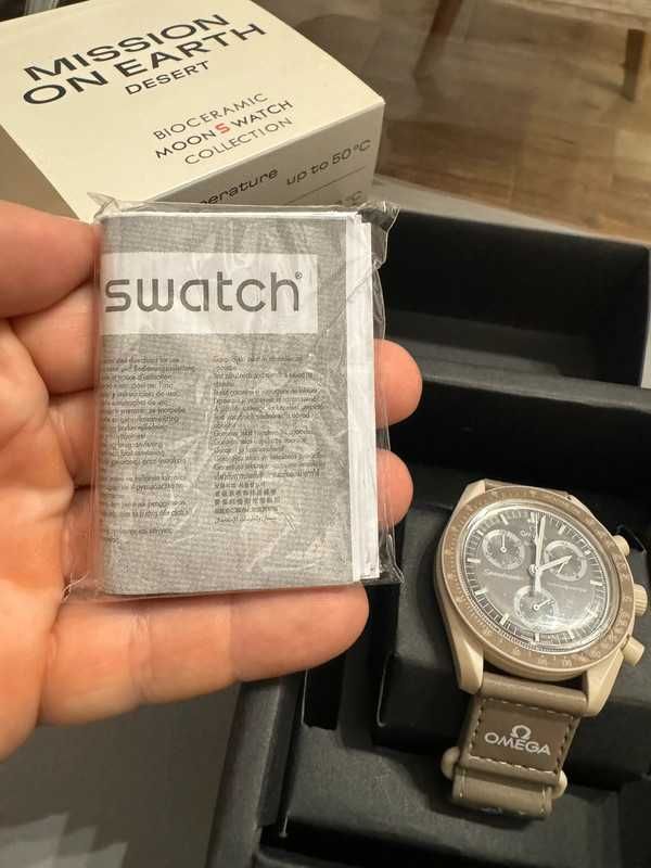 Zegarki Omega Swatch Desert – SO33T103 Bio-Materiał