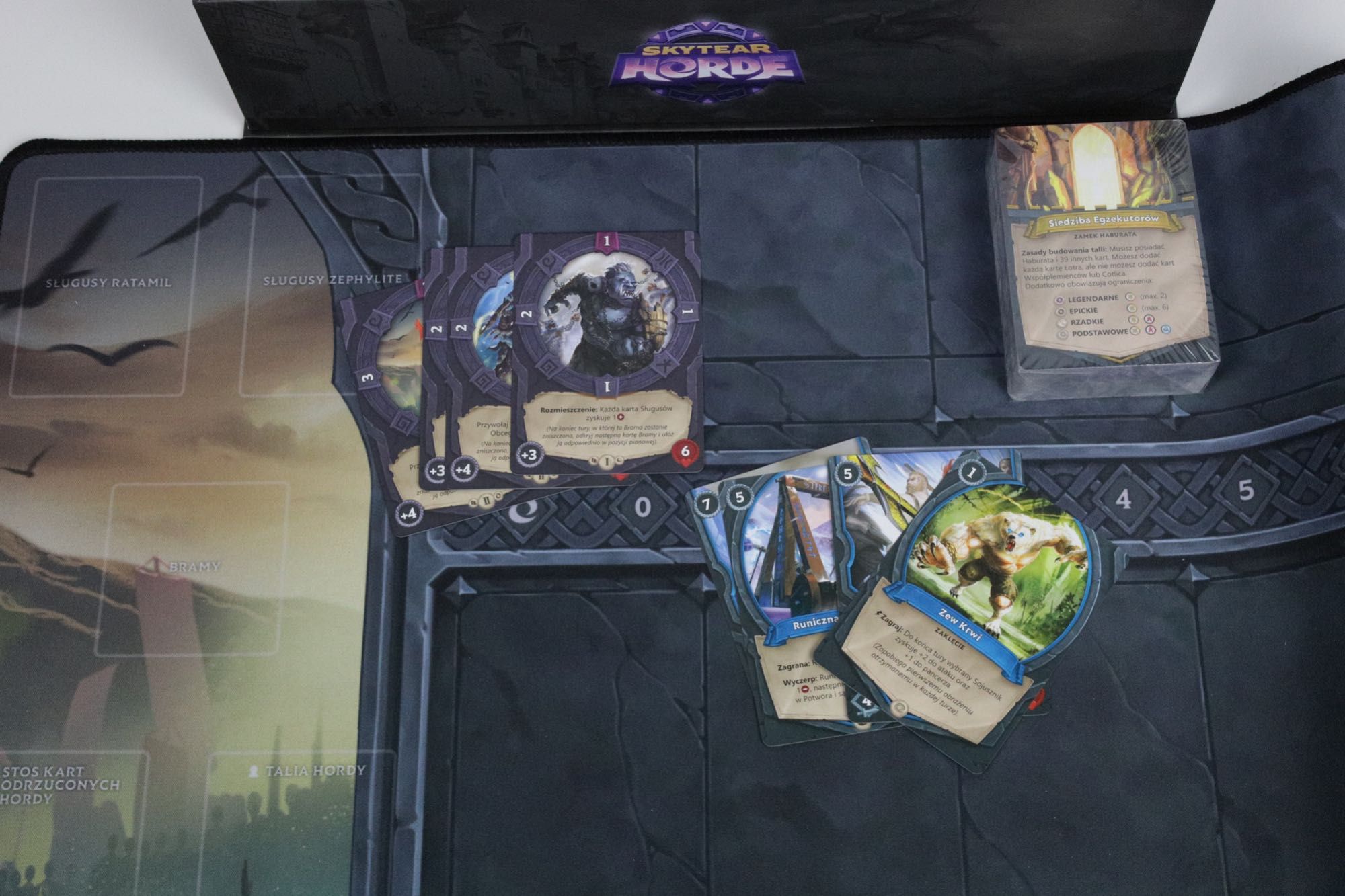 Skytear Horde [PL] od Czacha Games - grana 2 razy, jak nowa