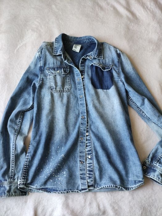Молодіжна джинсова рубашка
