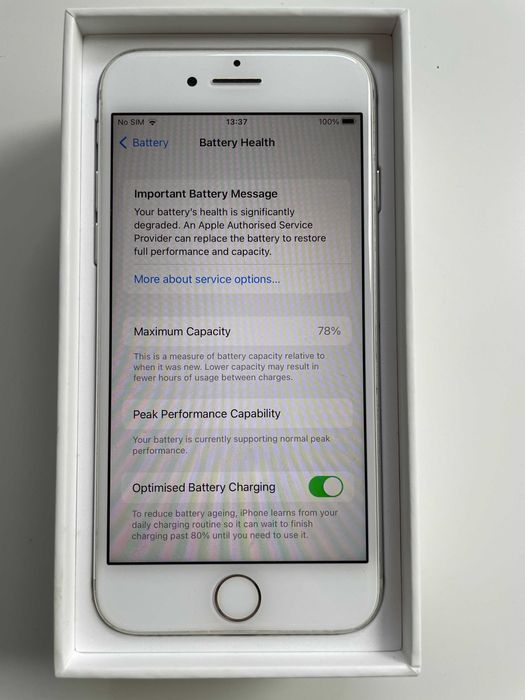 Iphone 7 32 gb, Srebrny