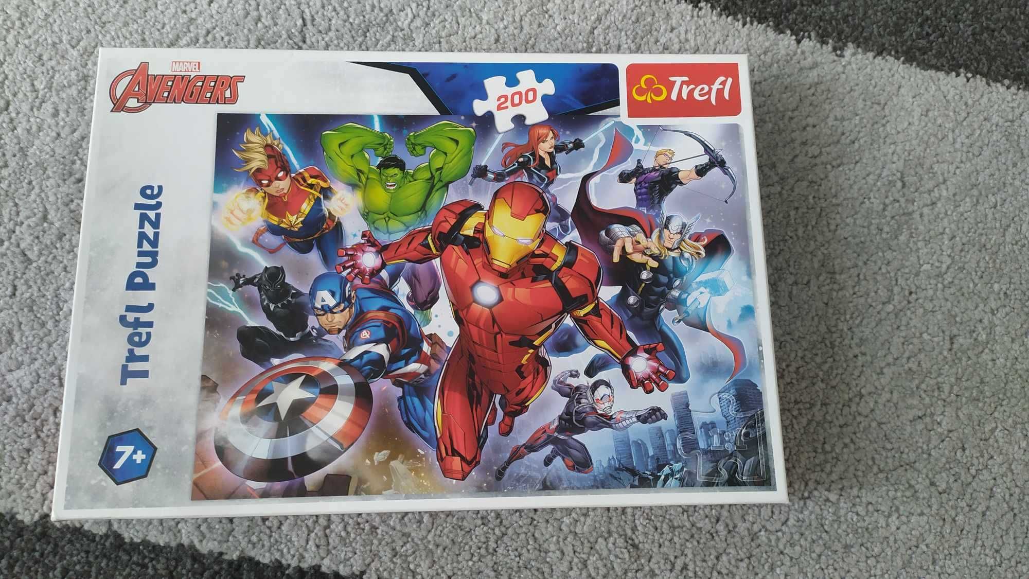Puzzle Trefl  Marvel Waleczni Avengersi 200 el ~ Kraków