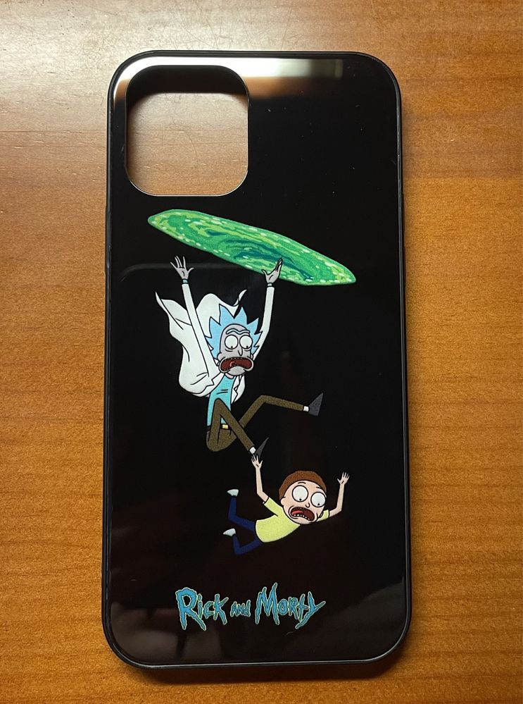 Capa Rick and Morty para iPhone 12/ 12pro