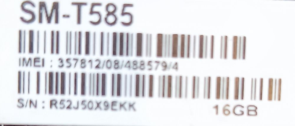 Планшет Samsung SM-T585