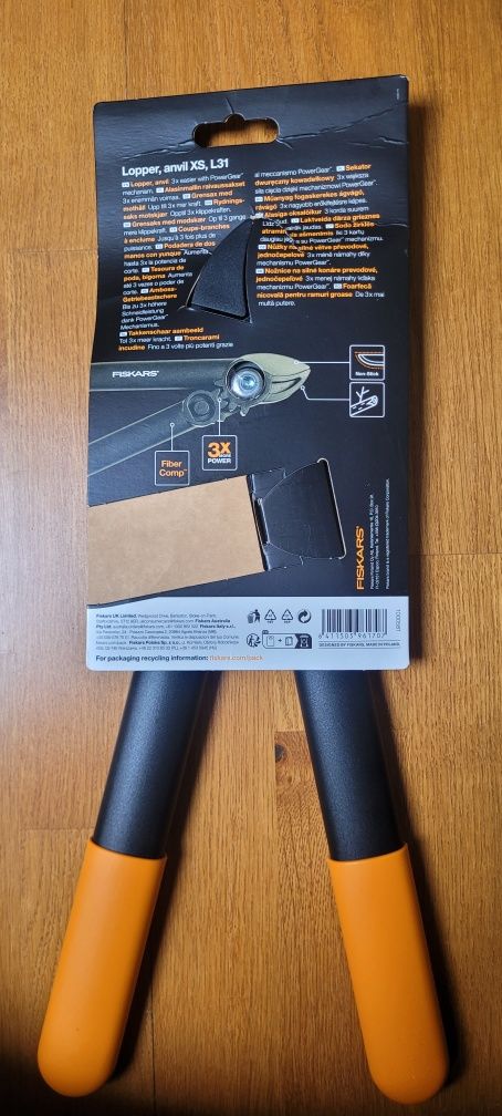 sekator kowadełkowy fiskars L31