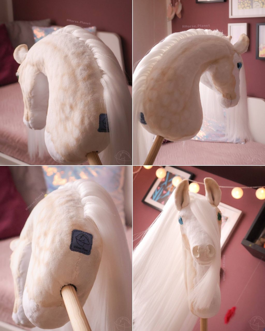 Realistyczny hobby horse (realistyk) A4-A3 z ogłowiem - ZTT Rhea