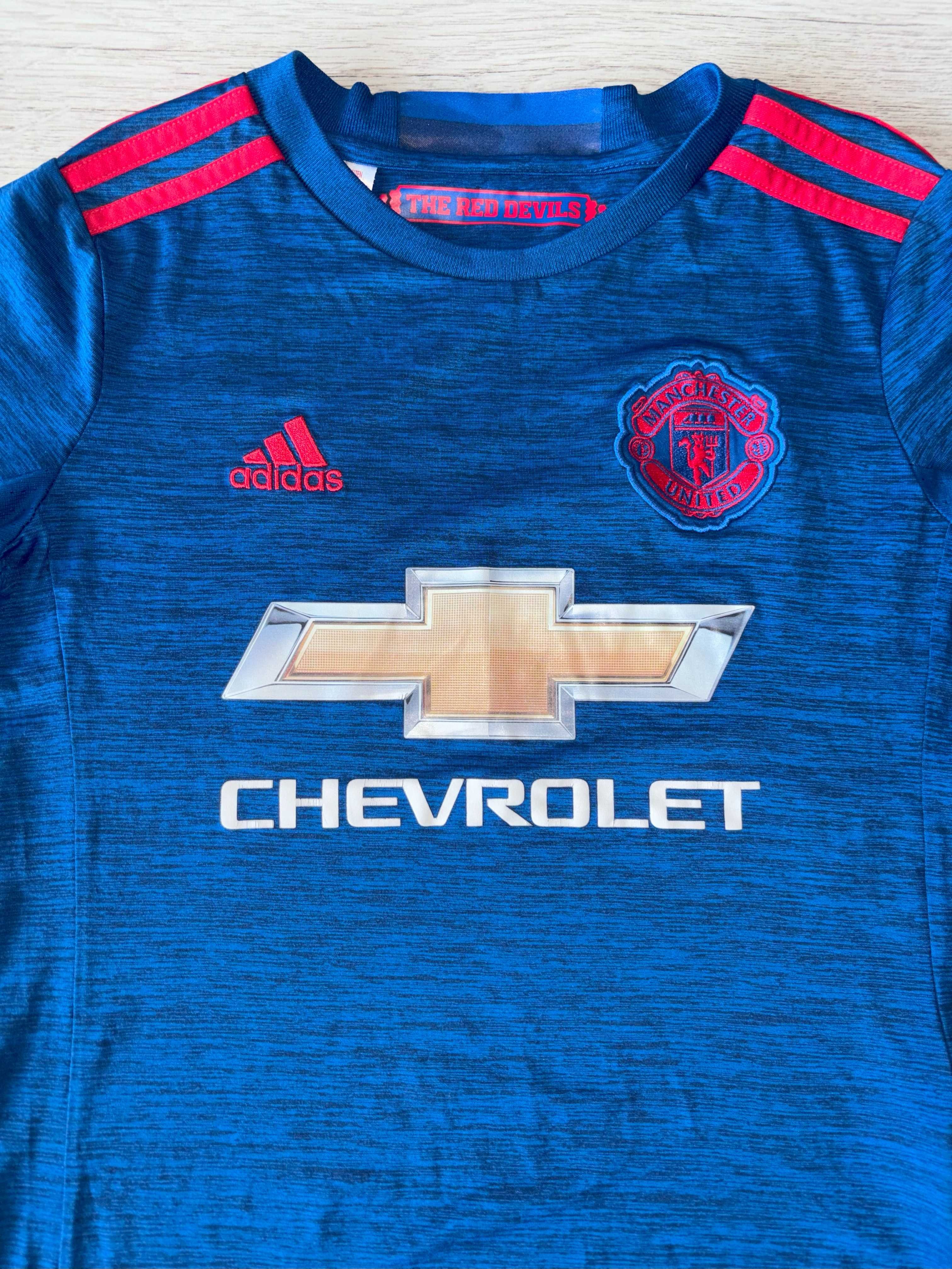 Adidas Manchester United t-shirt 134-140cm koszulka piłkarska