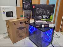 Nowy Komputer Ryzen 7 7600/RTX 3060 TI/32GB 6000Mhz/1TB SSD/Win11
