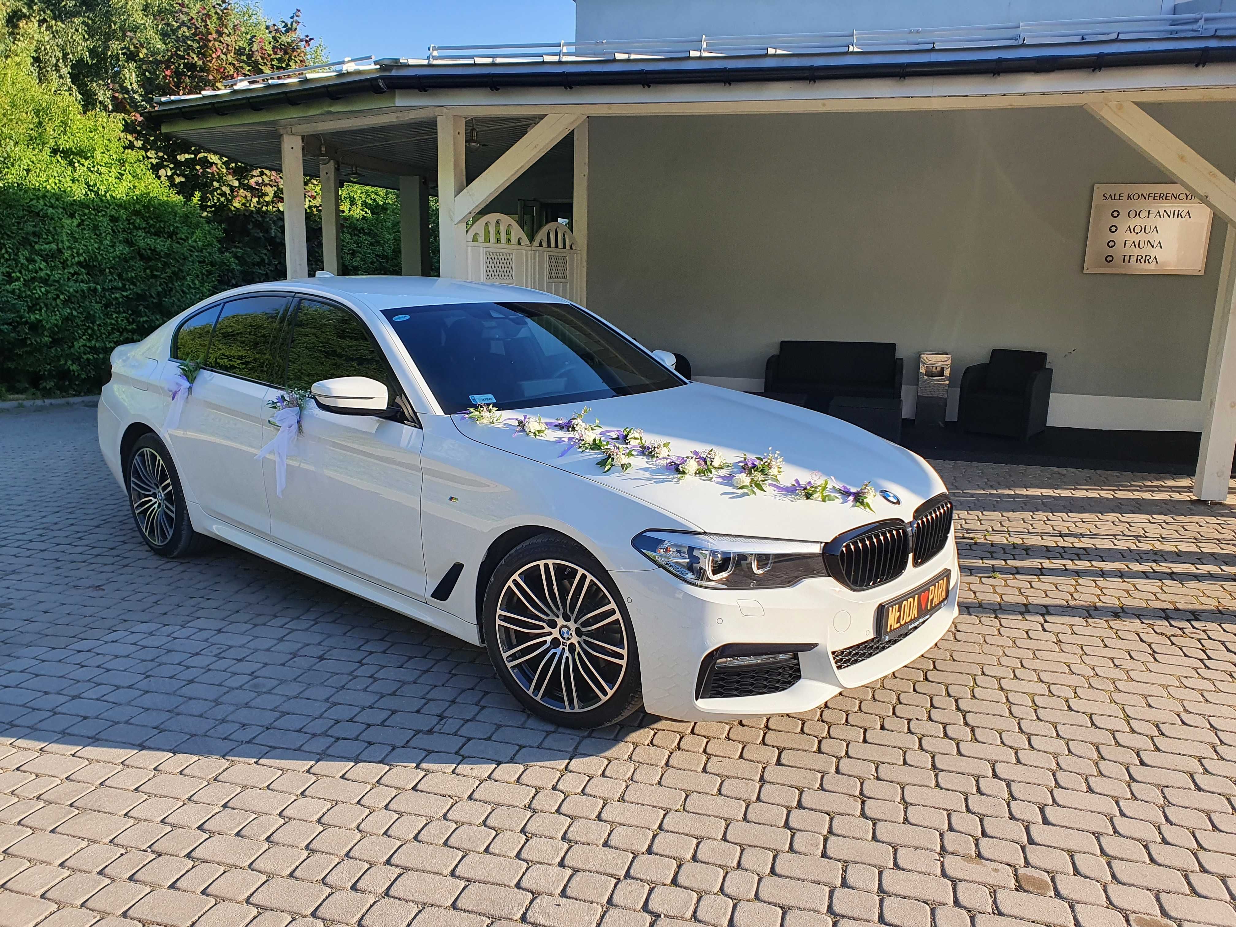 Auto do ślubu BMW 5 G30 !!! Samochód na wesele, wynajem !!! OKAZJA !!!