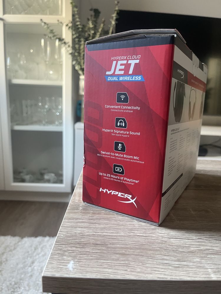 Vendo fones HyperX Cloud Jet SELADOS