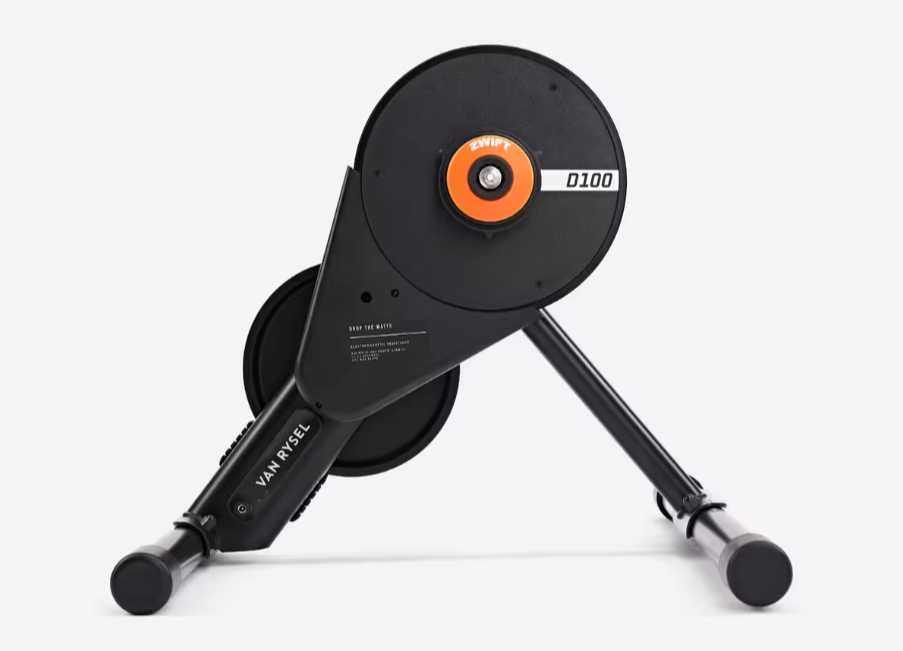 Trenażer Van Rysel D100 ze Zwift Cog and Click - Idealny stan